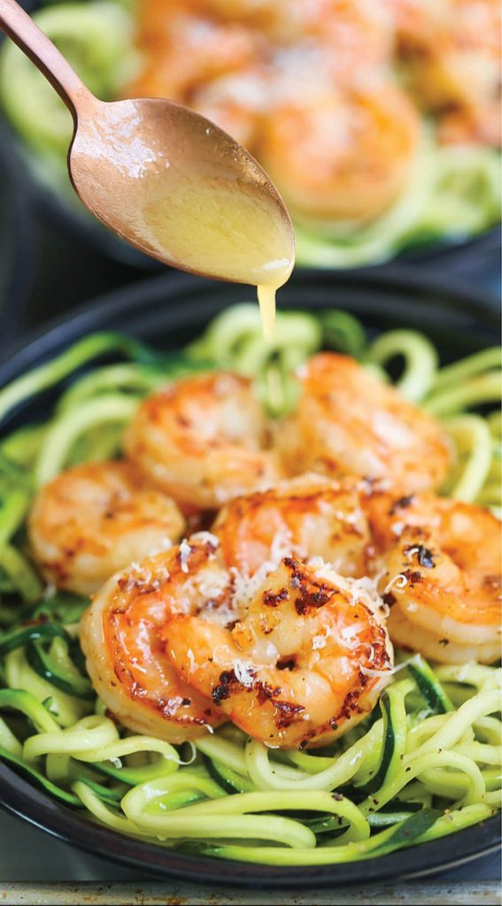 Shrimp Zucchini Noodles Meal Prep