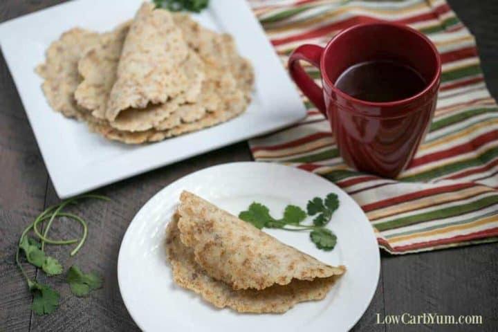 Almond Flour Low Carb Tortillas – Egg Free Keto Wraps