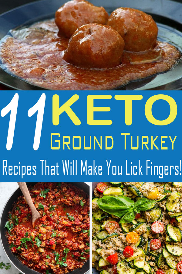 11 Amazing Keto Ground Turkey Recipes Pin Image