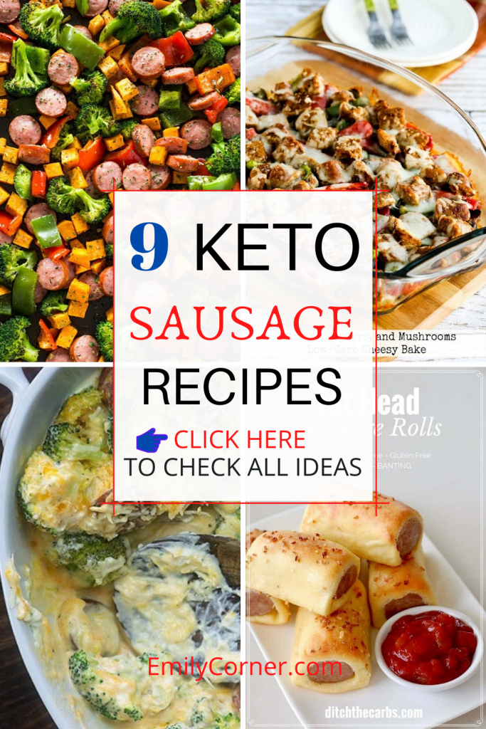 9 Awesome Keto Sausage Recipes That Will Blow Your Mind | Emily Corner